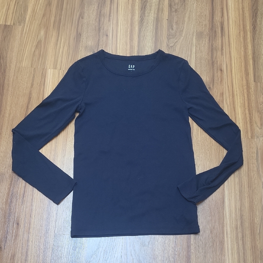 GAP Midnight Blue Long Sleeve Top